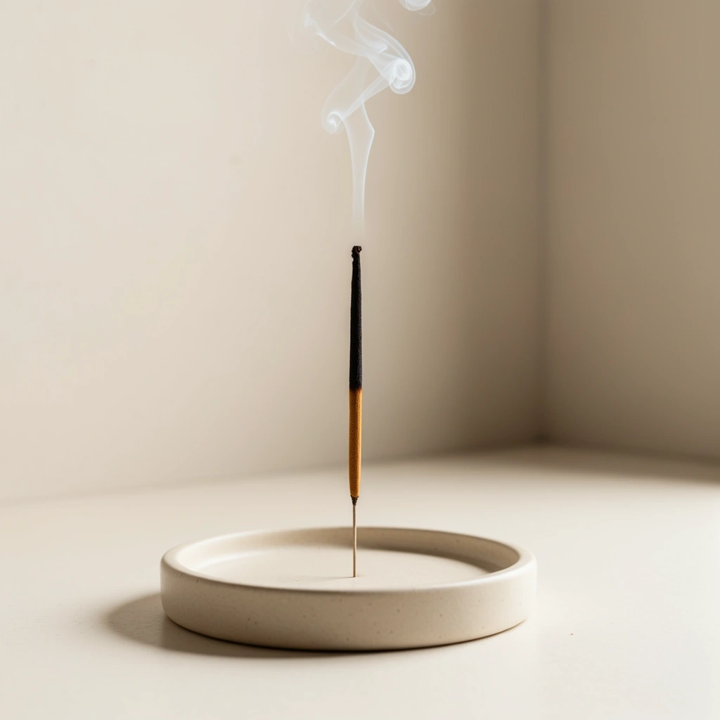 Incense stick representing focus and choice